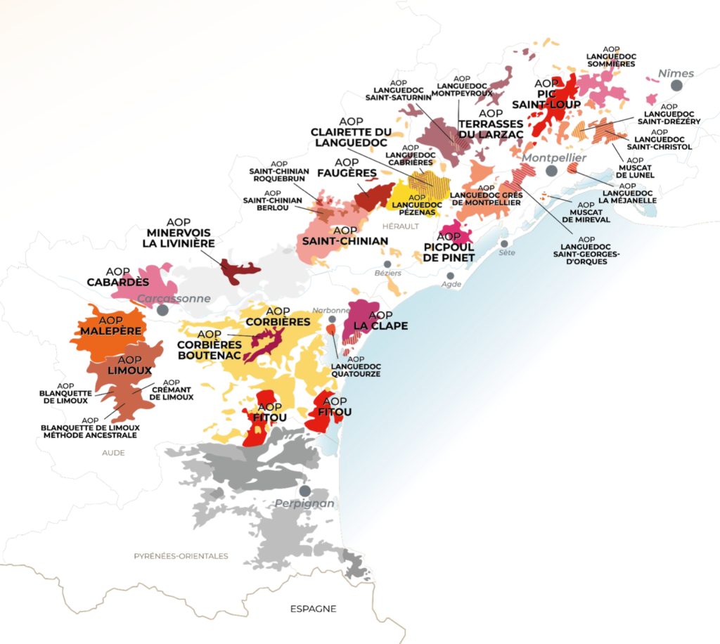 Languedoc wine region