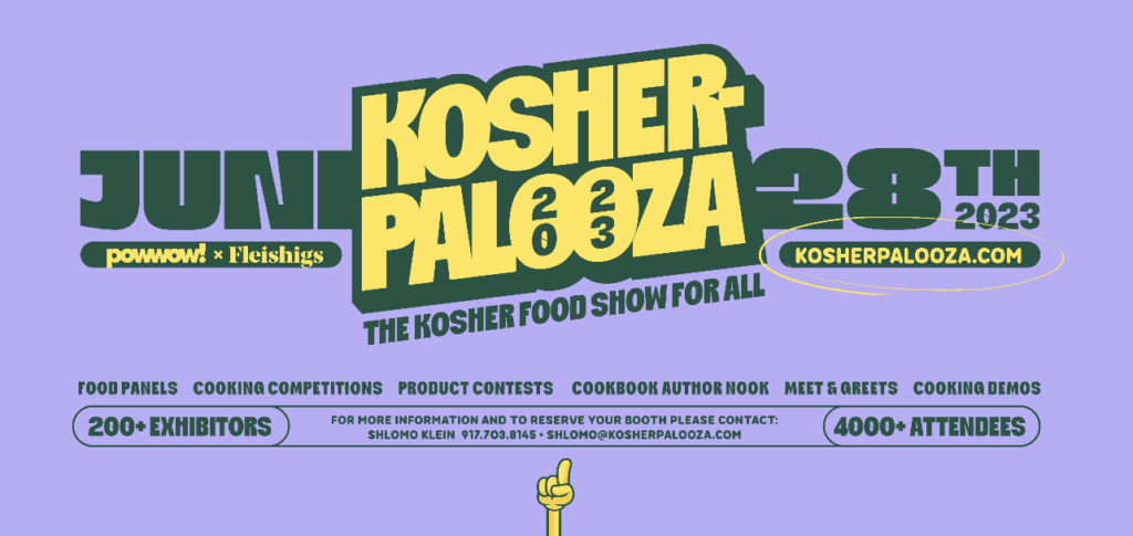 KosherPalooza Comes to NJ Meadowlands June28 - Save Your Appetite for An Unforgettable Kosher Culinary Adventure