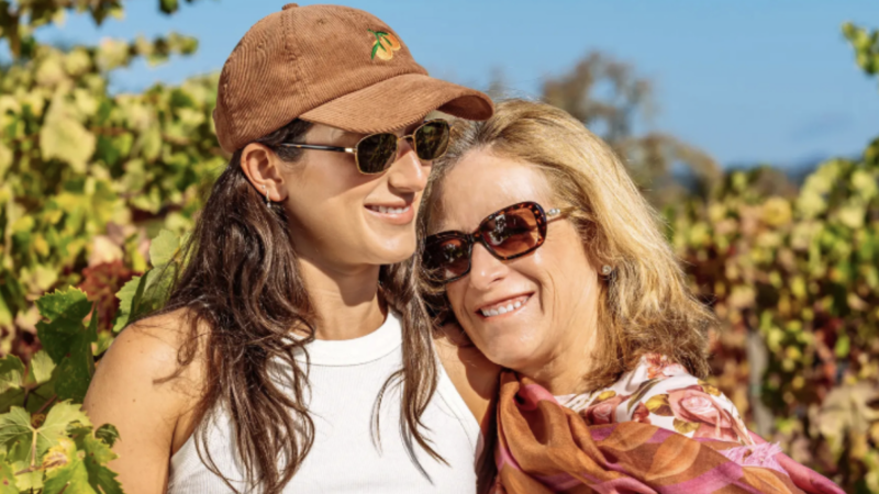 Are NYers falling in love with New Wine? Dancing Wines from Cynthia Russell, Lauren Russell in Dry Creek Valley, Sonoma County.